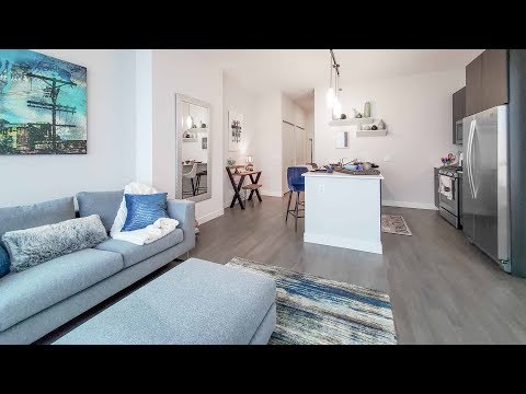 A South Loop 1-bedroom model at the amenity-rich 1000 South Clark A South Loop 1-bedroom model at the amenity-rich 1000 South Clark