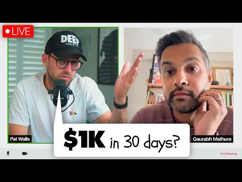 He built 100 apps. Made ZERO dollars. So I gave him a challenge...