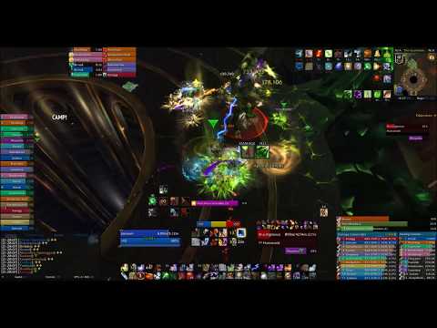 The Misty Moon Massive vs. Maiden of Vigilance (Mythic) - Enhancement Shaman PoV