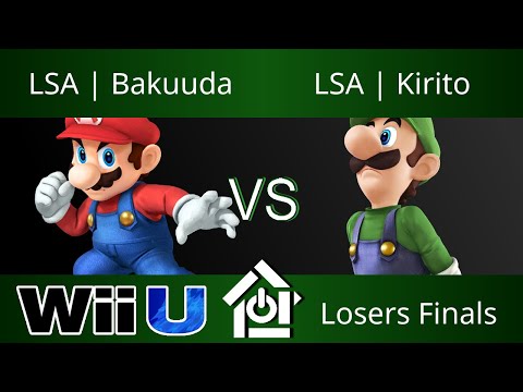 Typo House Macon 10/3/17 - LSA | Bakuuda (Mario) vs LSA | Kirito (Luigi) - Smash 4 Losers Finals