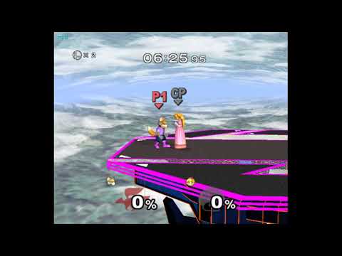 Fox vs Peach Waveshine Punish game and tech skill discussion