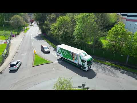 Rigid HGV Driving Lesson with ISM and Sample Dublin Test Route