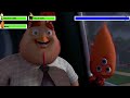 Chicken Little 2005 Pelea Final Con Barras De Vida