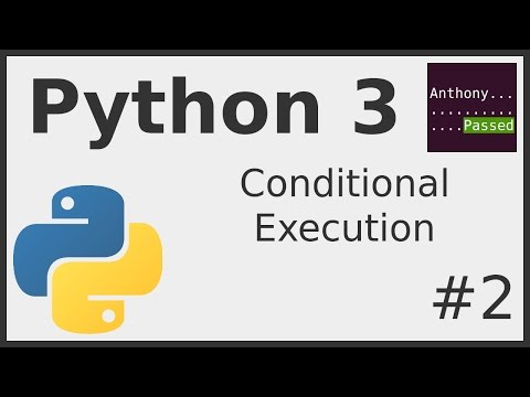 Python 3 Conditional Execution 02