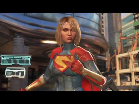 Injustice 2 1st Beta gameplay pt13 - Man vs. Girl: JABS OF DOOM!