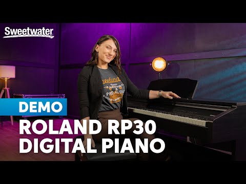 Обзор цифрового пианино Roland RP30