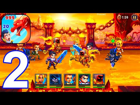 Hero Wars: Alliance - Gameplay Walkthrough Part 2 Chapter 2 & Arena (iOS, Android)