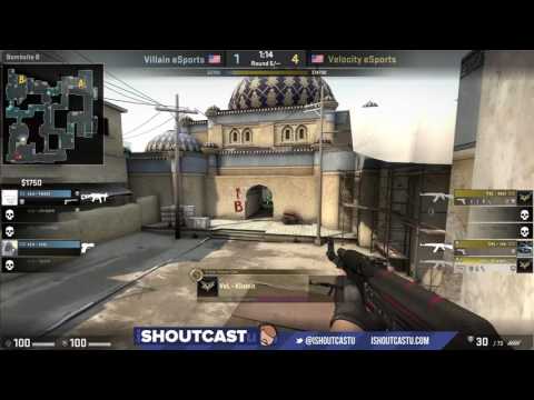 CASTING VOD - ESEA Main: Velocity eSports vs Villain eSports (de_dust2)