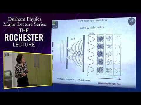 The Rochester Lecture 2018