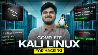 Kali Linux for Cyber Security Full Tutorial 2026 | Kali Linux | Beginner to Advanced