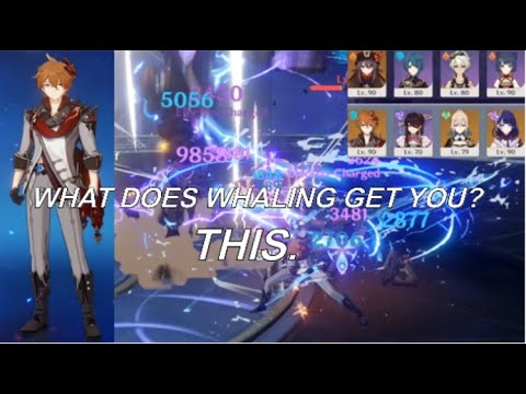 [Genshin Impact] Spiral Abyss Ver. 2.3 Floor 12 - 9 Stars ELECTRO-CHARGED WHALE