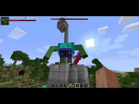 Mutant Zombie Vs Hardest Modded Raids  - Minecraft Mobs Battle