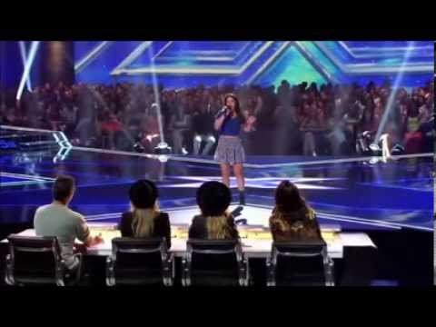 Khaya Cohen sing "Locked out of heaven" in amazing performance - X factor USA 2013.