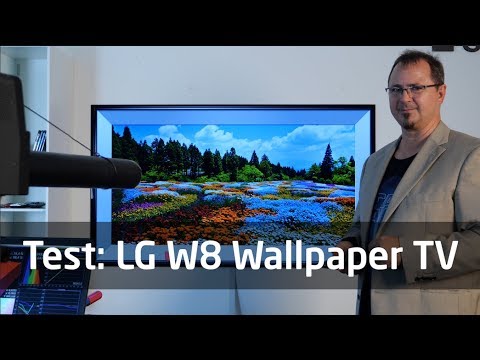 Test: LG W8 OLED Wallpaper TV