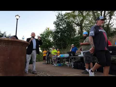2021 PDGA Tim Selinske U.S. Masters Players Meeting and Opening Ceremony