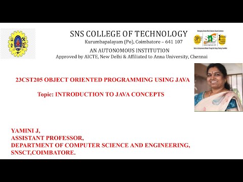 Case Study Based Learning Introduction To Java Oops Using Java Sns Institutions