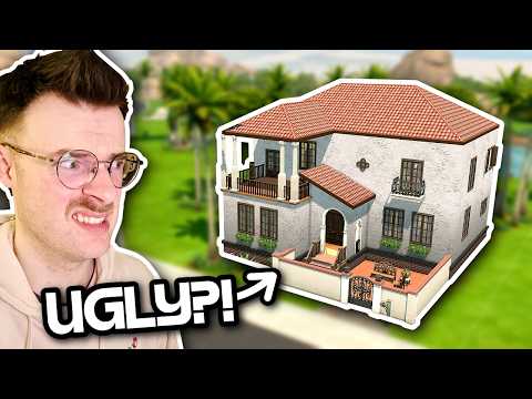 i tried to fix the Caliente's UGLY house in The Sims 4 🔥❤️‍🔥