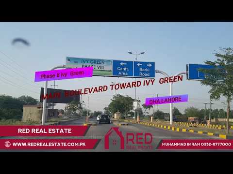 DHA Phase 8 Ivy Green Main Boulevard Latest Visit May 2 2019