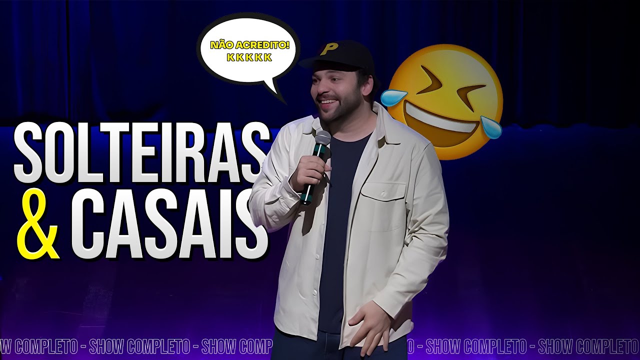 SHOW COMPLETO RAPHAEL GHANEM, SOLTEIRAS E CASAIS #piadas #comedia #humor #standupcomedybrasil