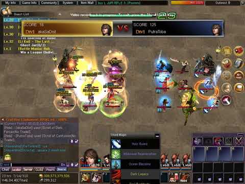 ATLANTICA ONLINE Titan 21/01/2018 : akaSaDist ( Instrument ) VS PutraToba ( Instrument )