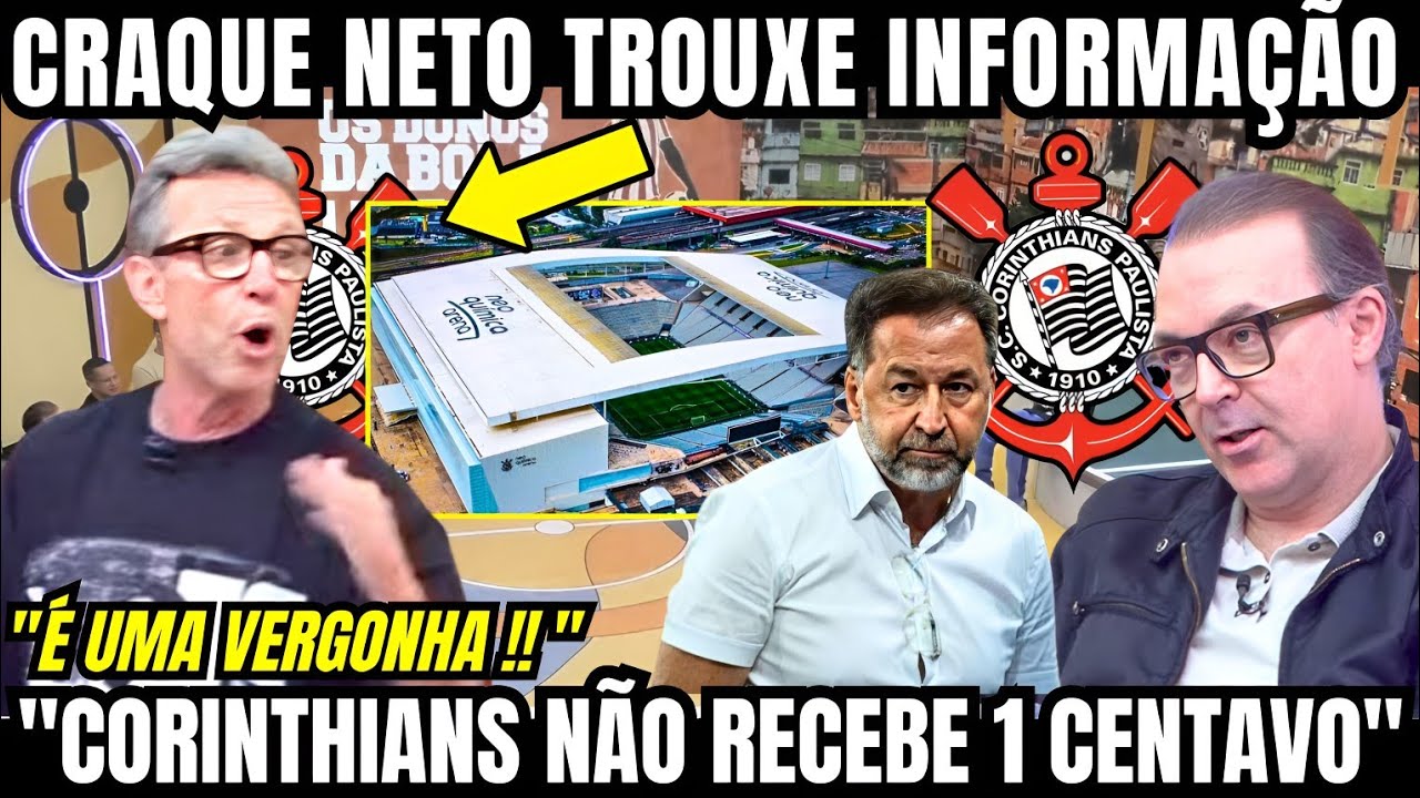 OS DONOS DA BOLA / CRAQUE NETO TROUXE INFORMAÇÃO EXCLUSIVA DE DENTRO DO CORINTHIANS AGORA !!