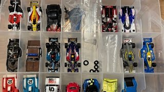 I bought 3 AFX slot car sets w 18 cars by tyco aw & AFX