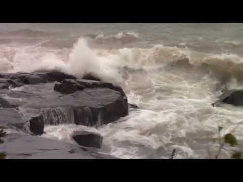 Wild One by Rick Kremer Surfing Lake Superior