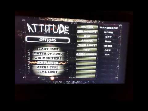 wwf attitude playstation review
