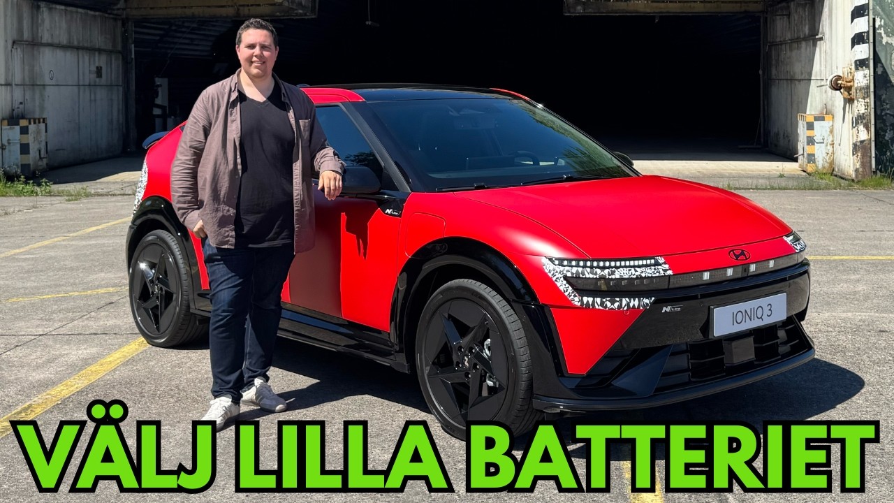 Hyundai Ioniq 3 (prototyp) provkörd - Äntligen uppdaterade man mjukvaran