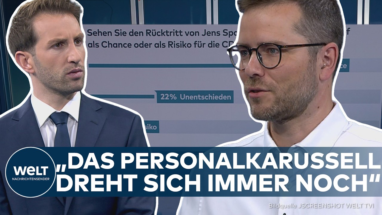 DEUTSCHLAND: Spahns Rücktritt erschüttert Berlin! „Das Personalkarussell dreht sich immer noch“