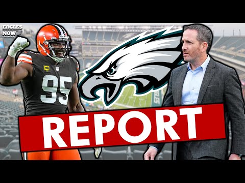 🚨REPORT: Eagles Could Trade Three 1st Round Picks For Myles Garrett Trade?  Eagles Trade Rumors