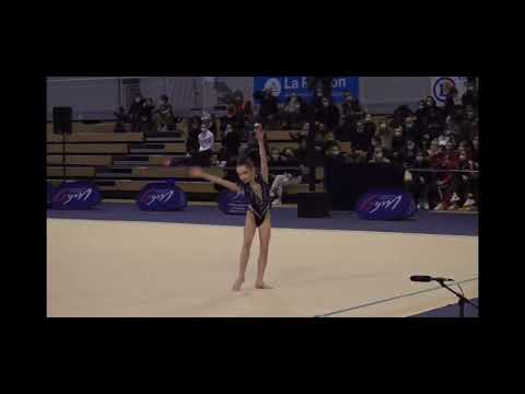 Eva Duhamel ML. National A 10 ans. Championnat de France 2021/22.