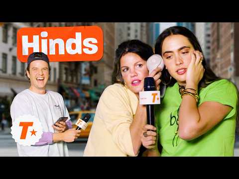 Testing Hinds' Music Knowledge (and they perform) | Track Star* Presents