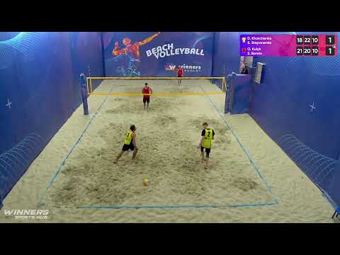 18:40 D. Kharchenko / S. Stepanenko - O. Kulyk / S. Borets 01.11.2022 | Winners Beach Volleyball
