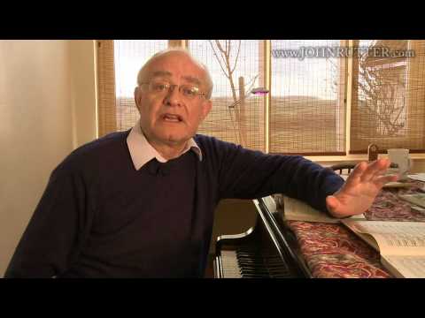 John Rutter on the 'Requiem'. 3: Form and structure