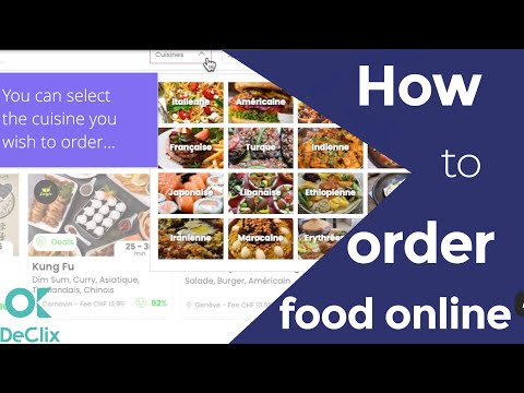 How to order food online in Geneva? (smood.ch)
