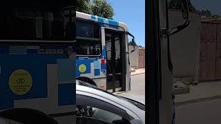 Ônibus da Radial Transporte Coletivo 1107 e Minivan Minúscula do Churros