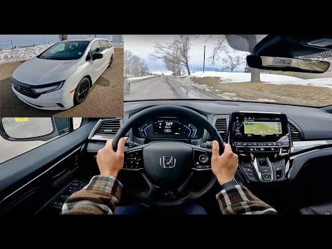 2023 Honda Odyssey Black Edition - POV Test Drive 3D Audio