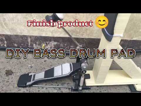 How to make DIY bass drum pad