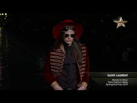 SAINT LAURENT Paris Fashion Week Spring/Summer 2019