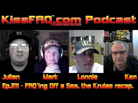 KissFAQ Podcast Ep.211 - FAQ'ing Off at Sea!