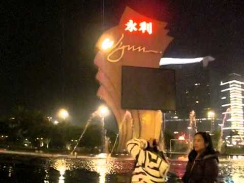 Dancing water macau....me,joy and belinda.....