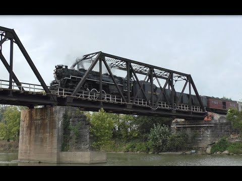 NKP 765 steams down the mainline