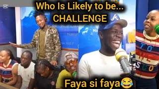 Download lagu Who Is Likely To.. 😂CHALLENGE With Wakirumba, DJ Dibul, Gathemba & Kufai||Kameme Fm ||Canjamuka mp3 Download lagu Who Is Likely To.. 😂CHALLENGE With Wakirumba, DJ Dibul, Gathemba & Kufai||Kameme Fm ||Canjamuka mp3
