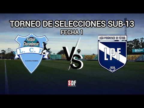 SELECCION CLORINDA vs SELECCION PIRAN- TORNEO DE SELECCIONES SUB-13 FORMOSA 2026