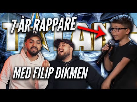 TALANG MED FILIP DIKMEN: 7 ÅRIG RAPPARAE & OKLARA DELTAGARE *HAHA*