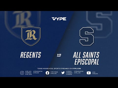 1PM - TAPPS D2 Football State Semifinal: Regents vs. All Saints Episcopal