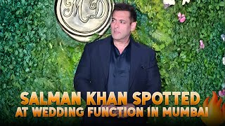 Download lagu Latest: Salman Khan Spotted At Wedding Function In Mumbai In Cool Dashing Look🔥 mp3