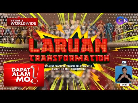 100 piraso ng Pinoy superhero action figures, silipin! Dapat Alam Mo!