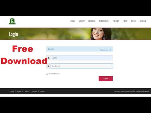college management system in php and mysql